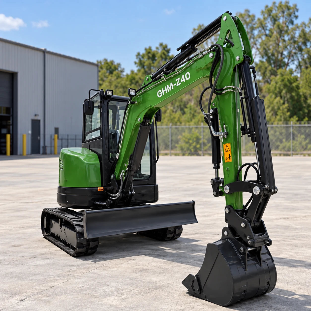 GHM Z40 equipment-yard overview