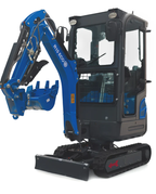 RIPPA R15 ECO Enclosed Cab Version Mini Excavator