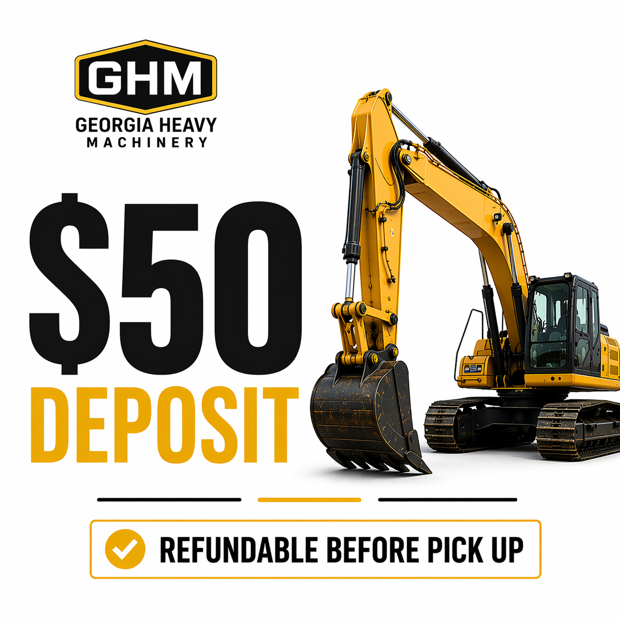 Machine Reservation Deposit – $50
