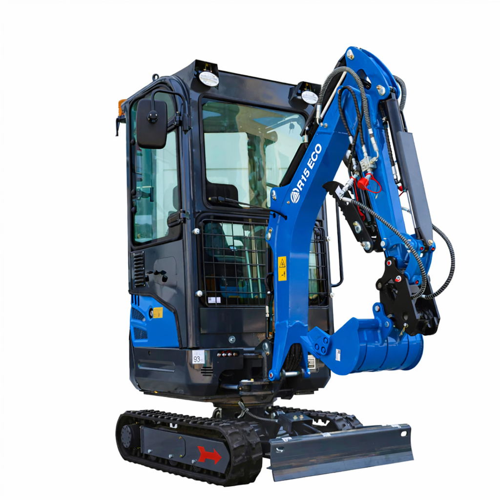 RIPPA R15 ECO Enclosed Cab Version Mini Excavator