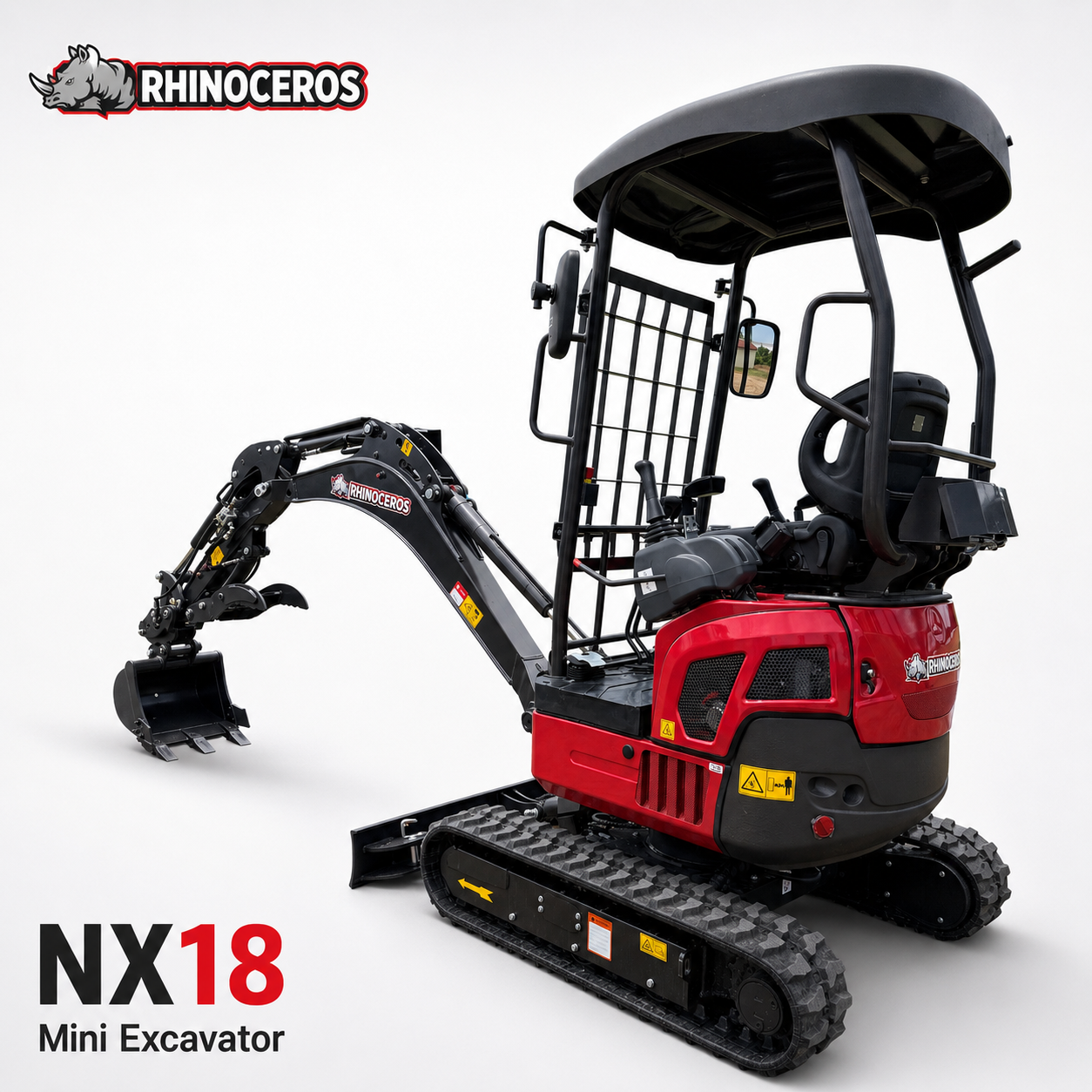 XN18 Mini Excavator – Compact Size, Premium Performance