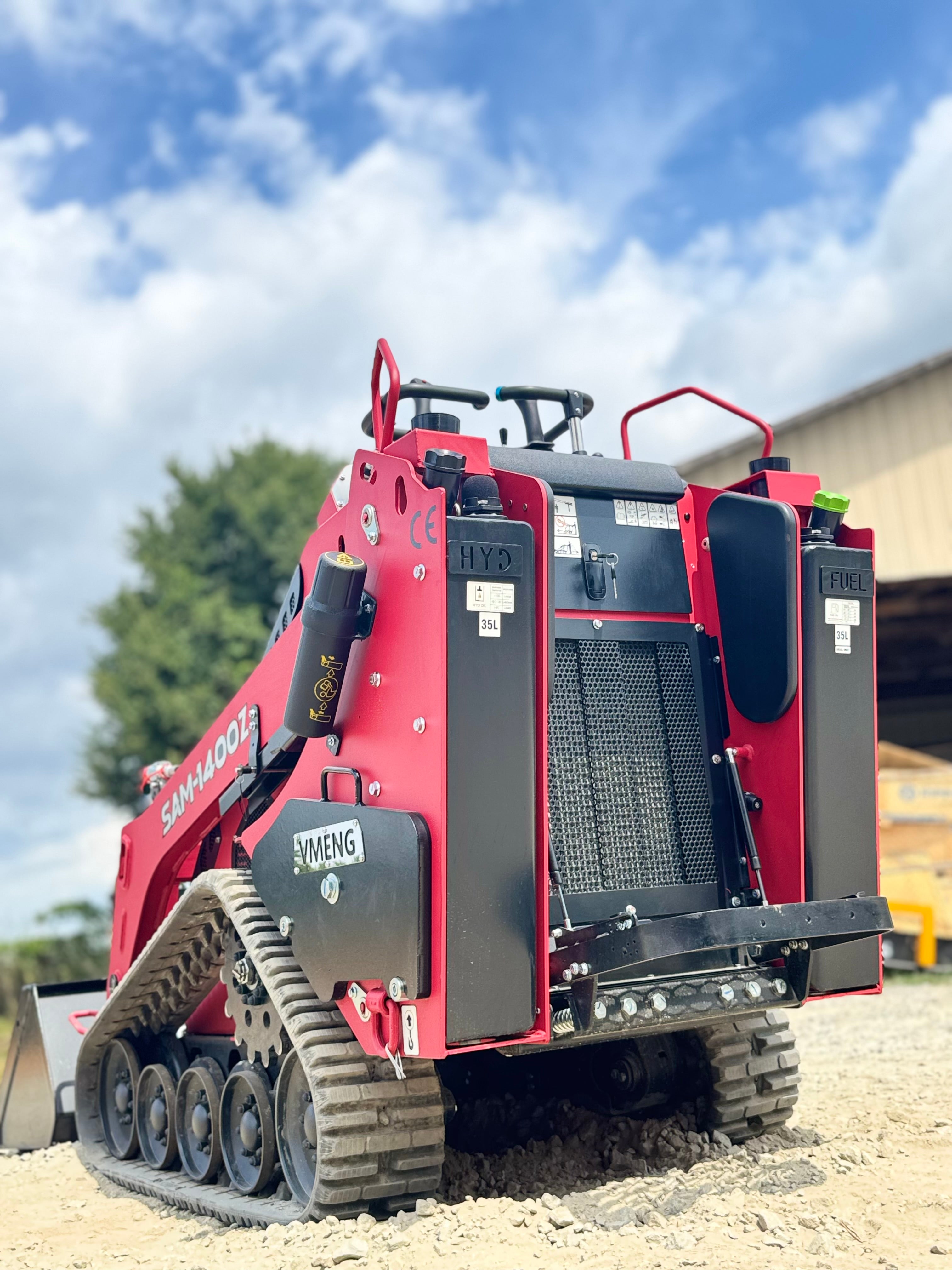 GHM 1400Z Skid Steer 25HP Kubota Diesel 1200LB Capacity