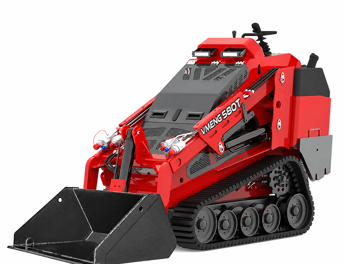 VMeng 580T Mini Skid Steer Loader